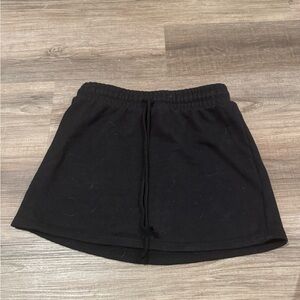 Forever 21 Black Elastic Waist Skirt